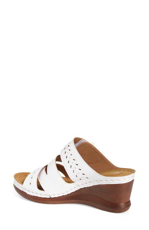 Extreme By Eddie Marc Wedge Slide Sandal