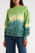 FRNCH Era Tie Dye Cotton Sweatshirt