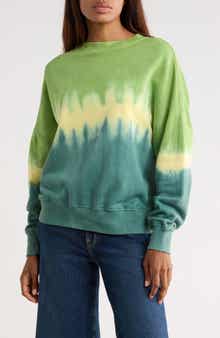 FRNCH Era Tie Dye Cotton Sweatshirt