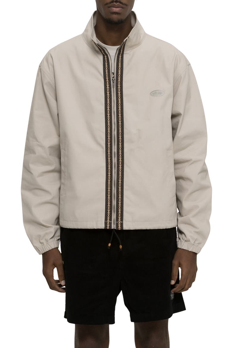 Granite Zip-Up Jacket, Main, color, CEMENT