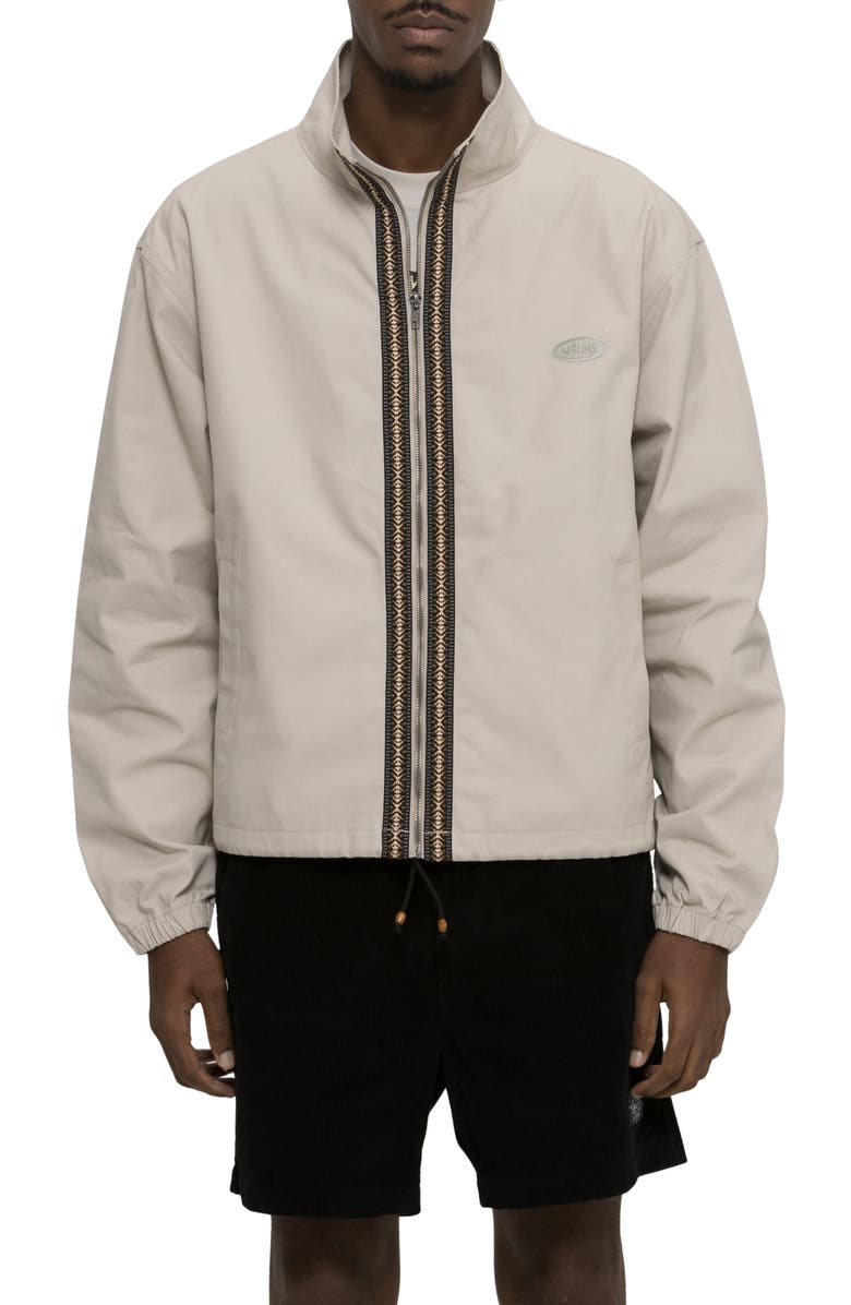 Maui & Sons Granite Zip-Up Jacket, Main, color, Cement