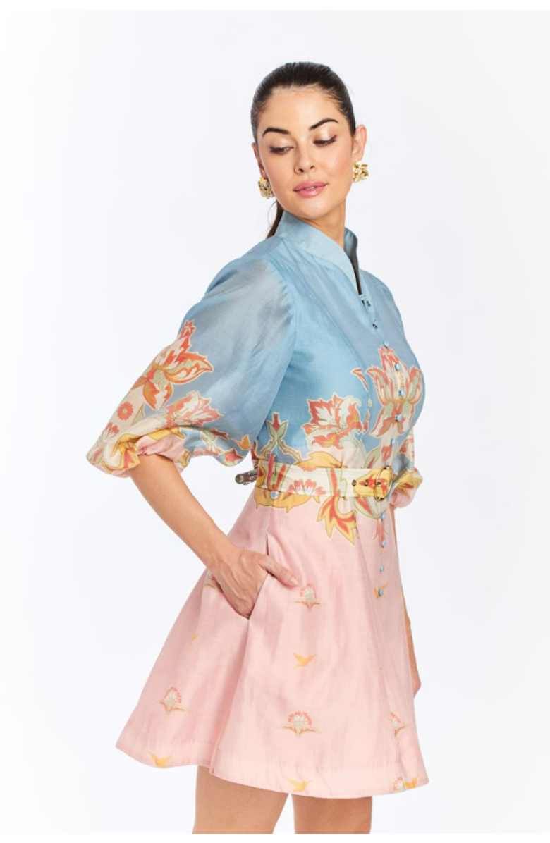 Mestiza New York Valencia Mini Dress, Alternate, color, 