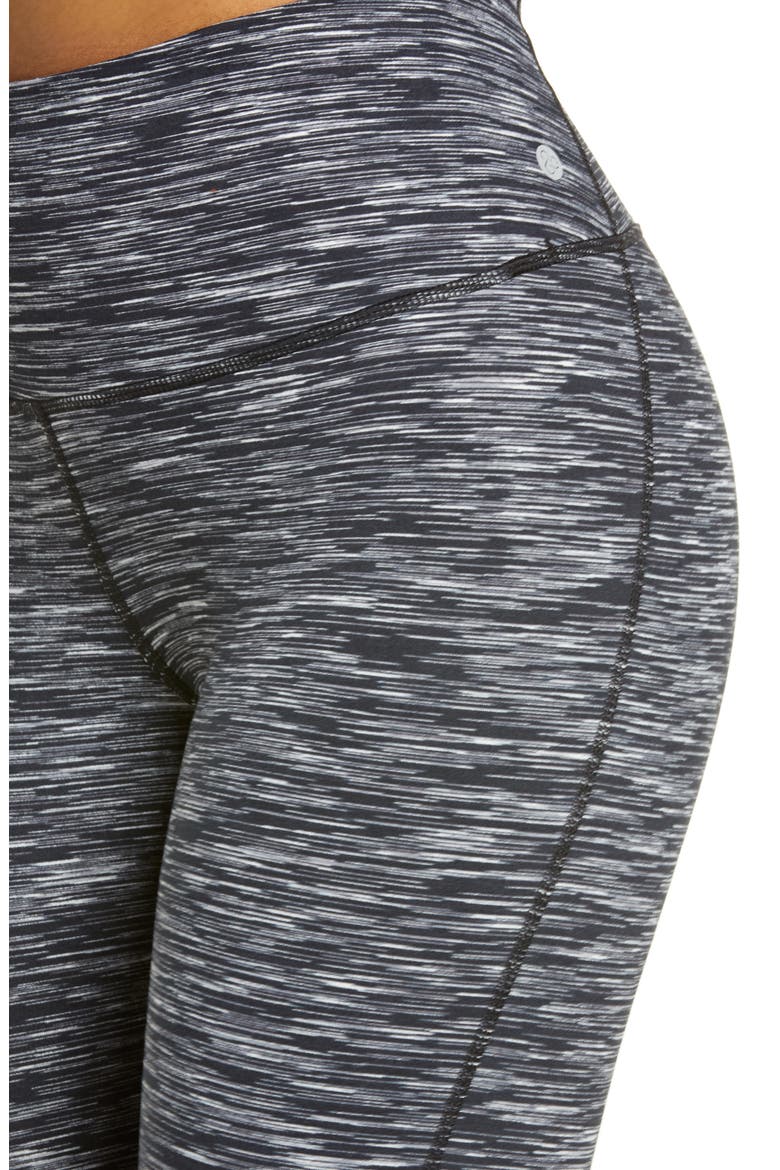 Live In Space Dye High Waist Leggings, Alternate, color, BLACK STONE SPACEDYE