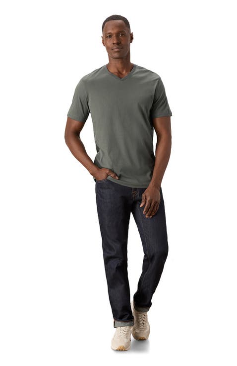 Organic Cotton Men's Softspun Essential V-Neck Tee