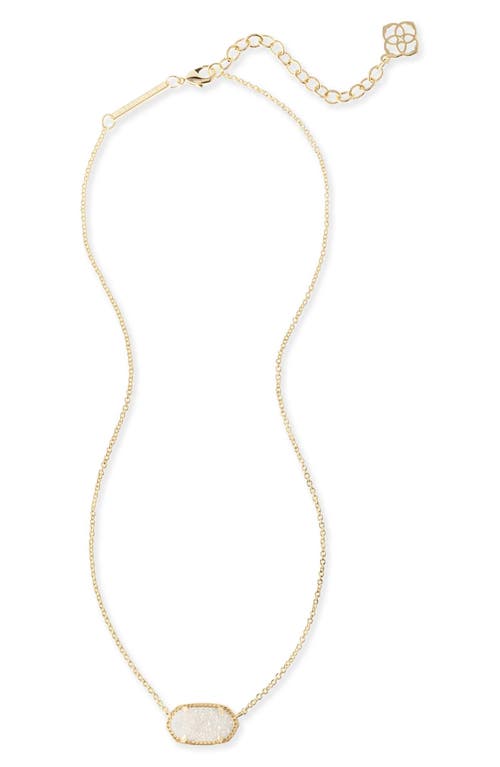 Kendra Scott Elisa Pendant Necklace In Gold