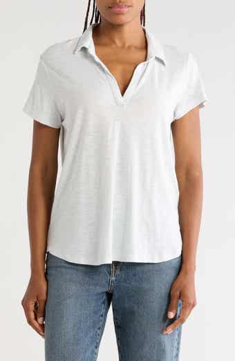 Curved Hem Polo