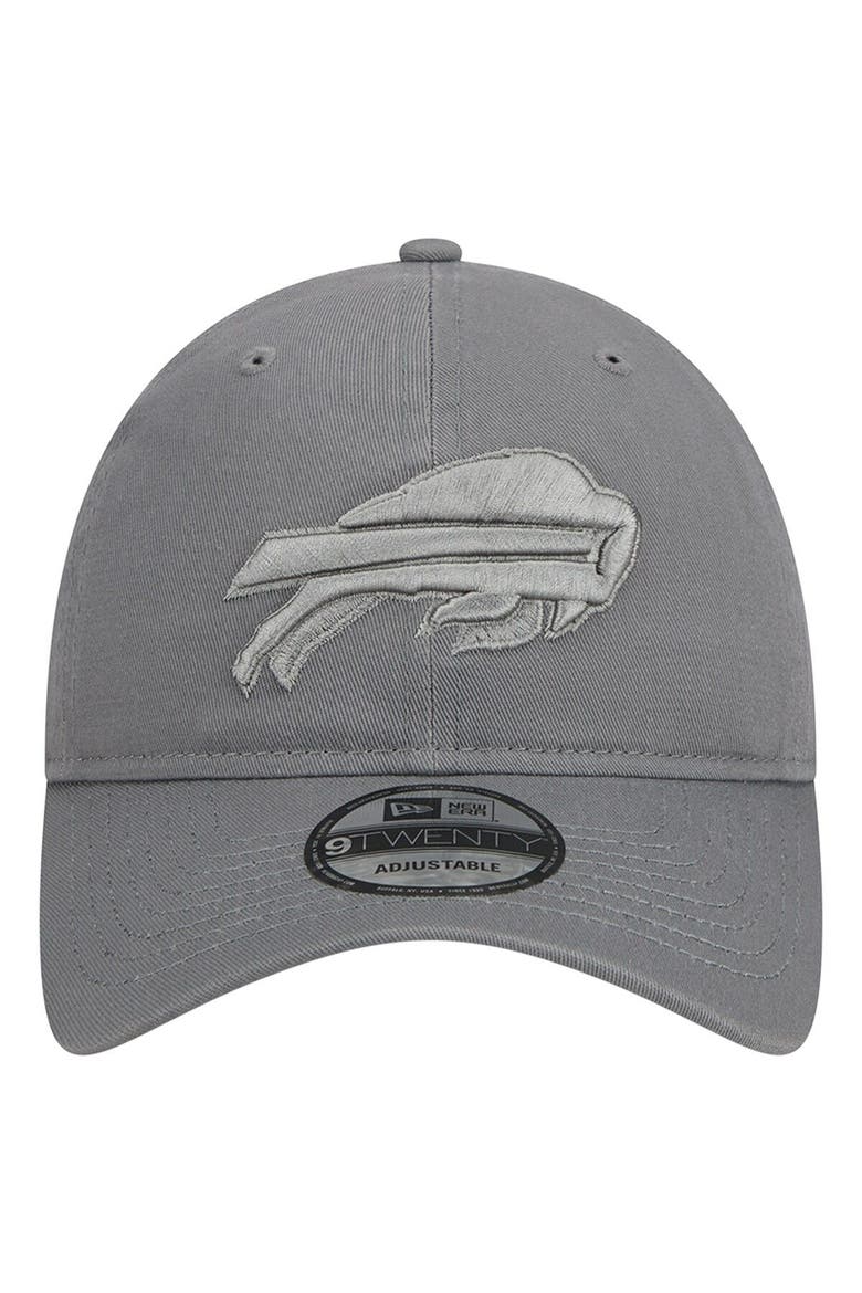 Men's New Era Gray Buffalo Bills Color Pack 9TWENTY Adjustable Hat, Alternate, color, Gray
