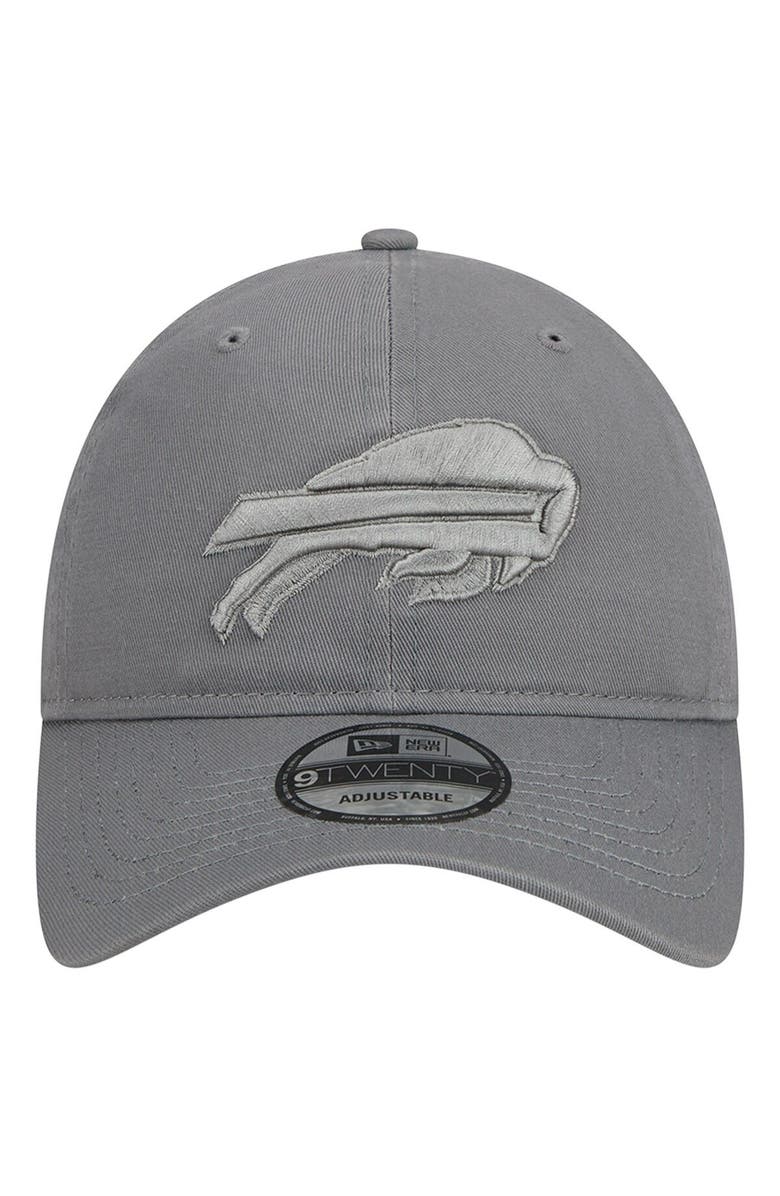 New Era Men's New Era Gray Buffalo Bills Color Pack 9TWENTY Adjustable Hat, Alternate, color, 
