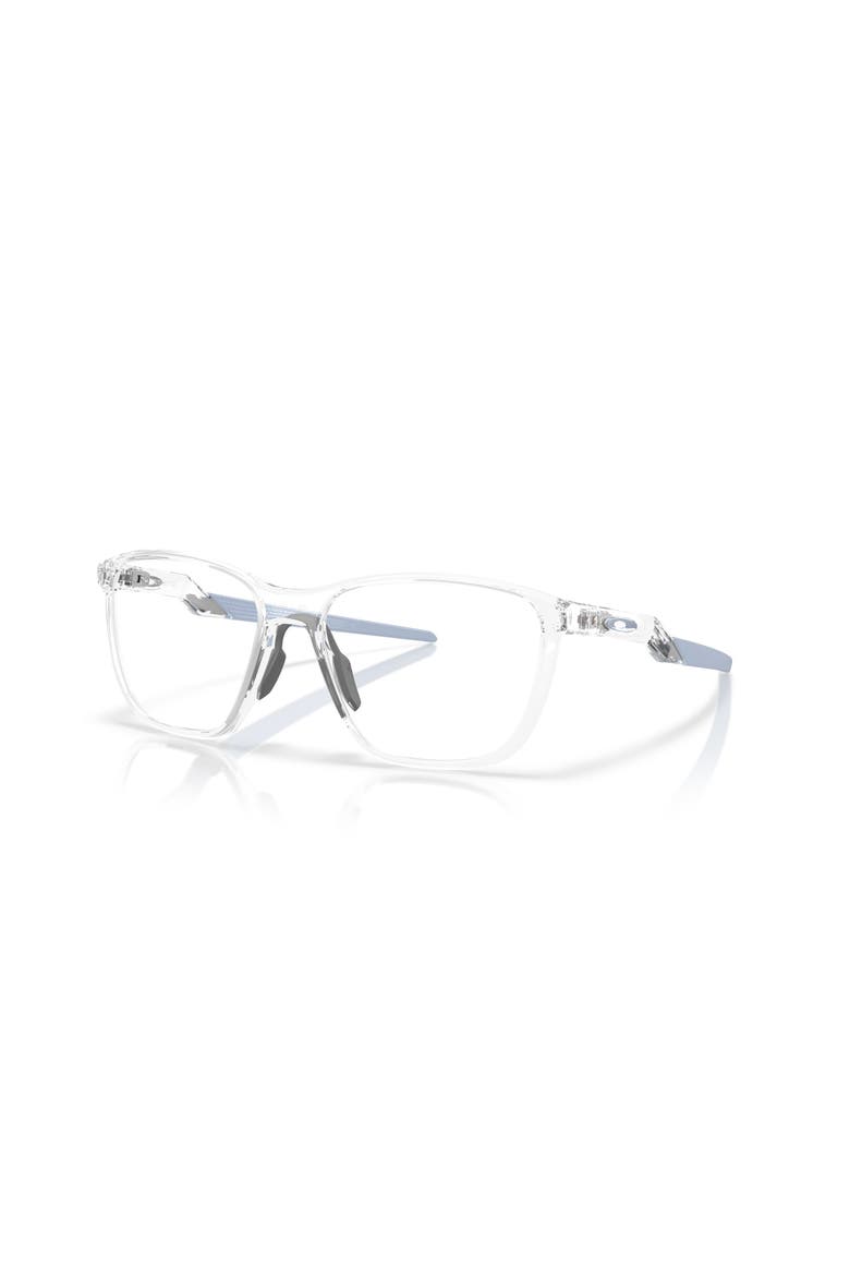 56mm Square optical glasses, Main, color, Transparent