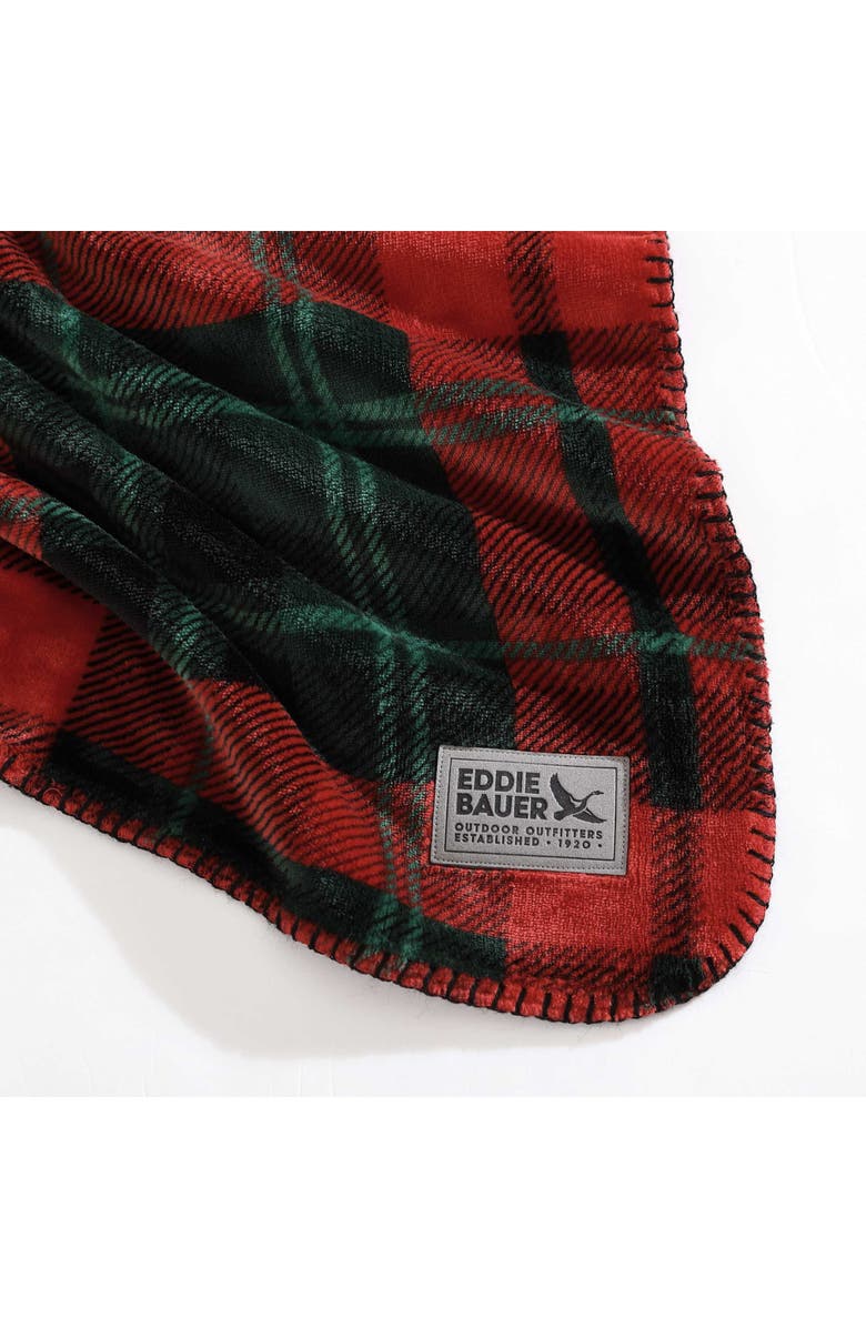 Eddie Bauer Trailhead Plaid Throw Blanket, Alternate, color, 