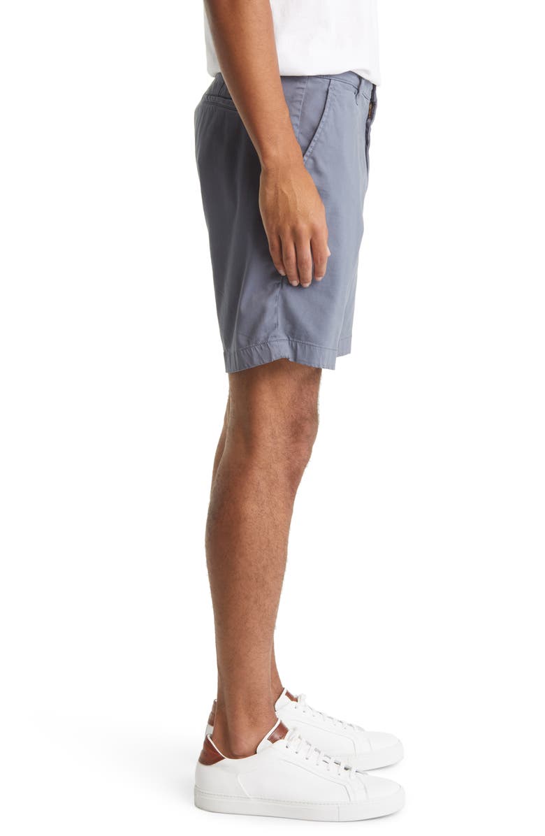 AG Wanderer 8.5-Inch Stretch Cotton Chino Shorts, Alternate, color, Sulfur Worn Indigo