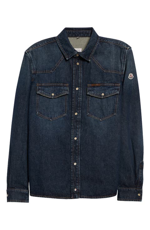 Cotton Denim Overshirt