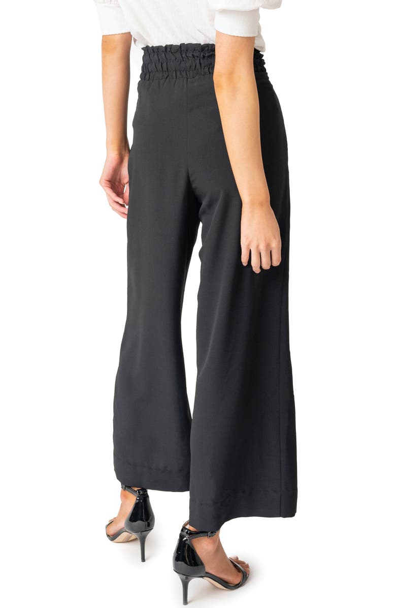 GIBSONLOOK Smocked Waist Wide Leg Pants, Alternate, color, 