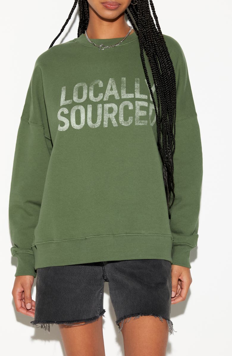 Spiritual Gangster Local Boyfriend Crewneck Sweatshirt, Main, color,