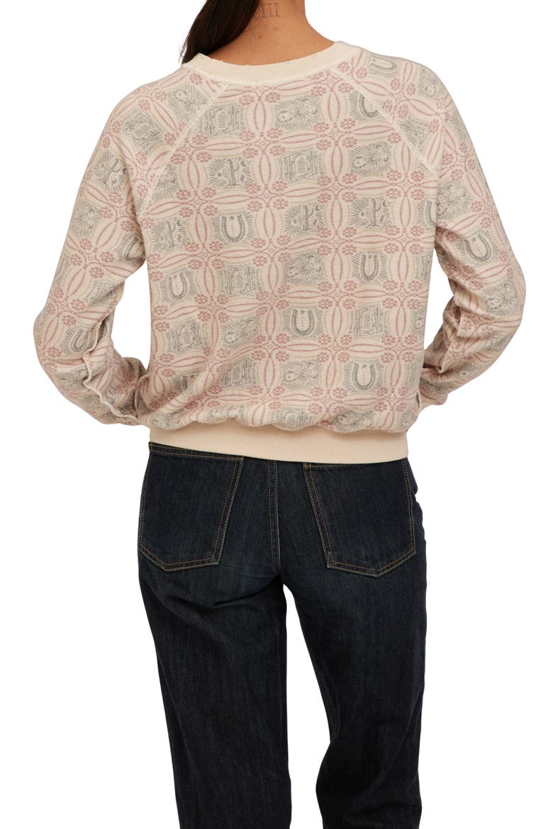 Western Graphic Sweatshirt, Alternate, color, CAMEL