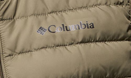 Columbia Foster Falls Water Repellent Puffer Vest In Green
