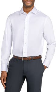 W.R.K Slim Fit Solid Reworked Dress Shirt