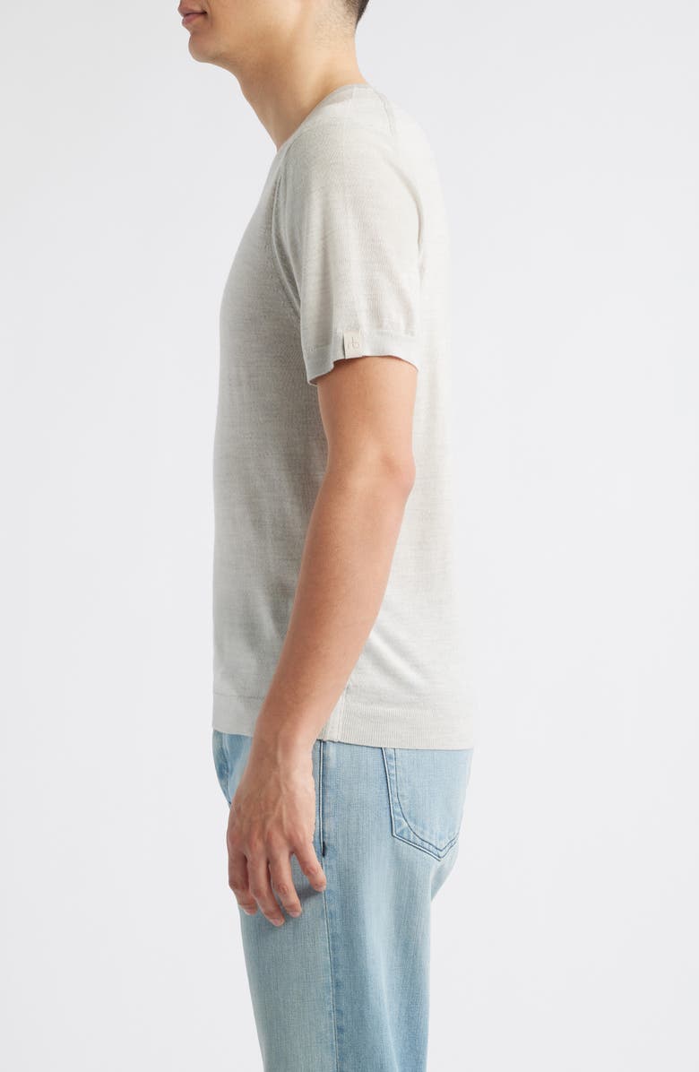 rag & bone Aulton Wool Blend T-Shirt, Alternate, color, Ivory