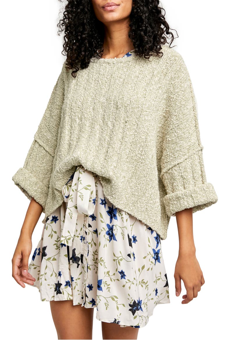 Good Day Pullover, Main, color, PALM