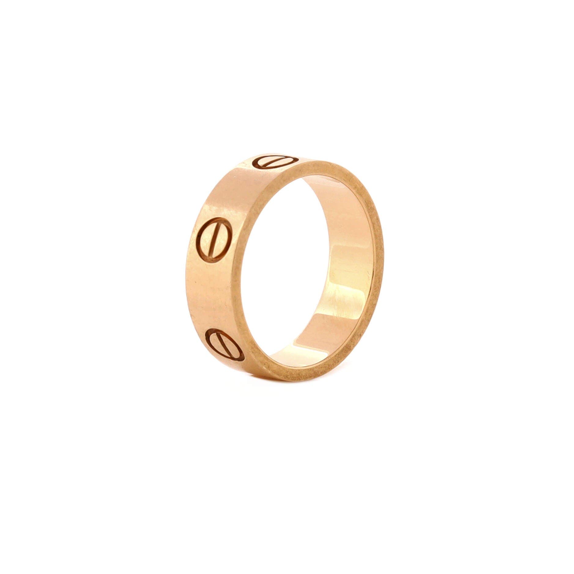 Love Band Ring 18K Yellow Gold, Alternate, color, Metallic Gold