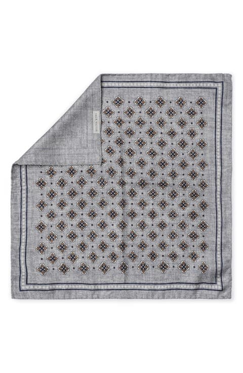 Anwoth Reversible Silk Pocket Square