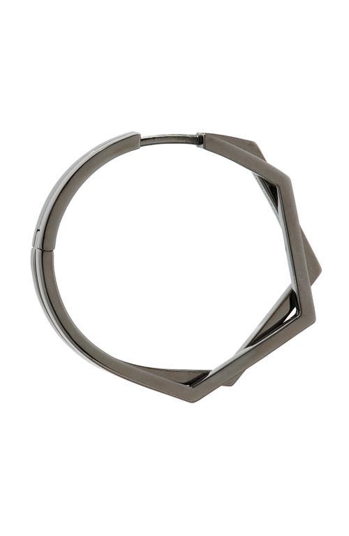 Repossi Antifer 2-row Diamond Pavé Huggie Hoop Earring In Multi