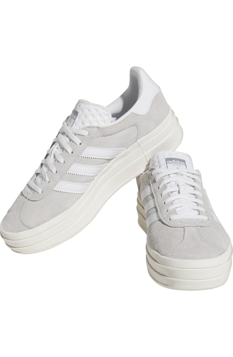 adidas Gazelle Bold Platform Sneaker, Main, color, Gretwo/Ftw