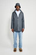 Stutterheim Stockholm Long Sleeve Hooded Raincoat