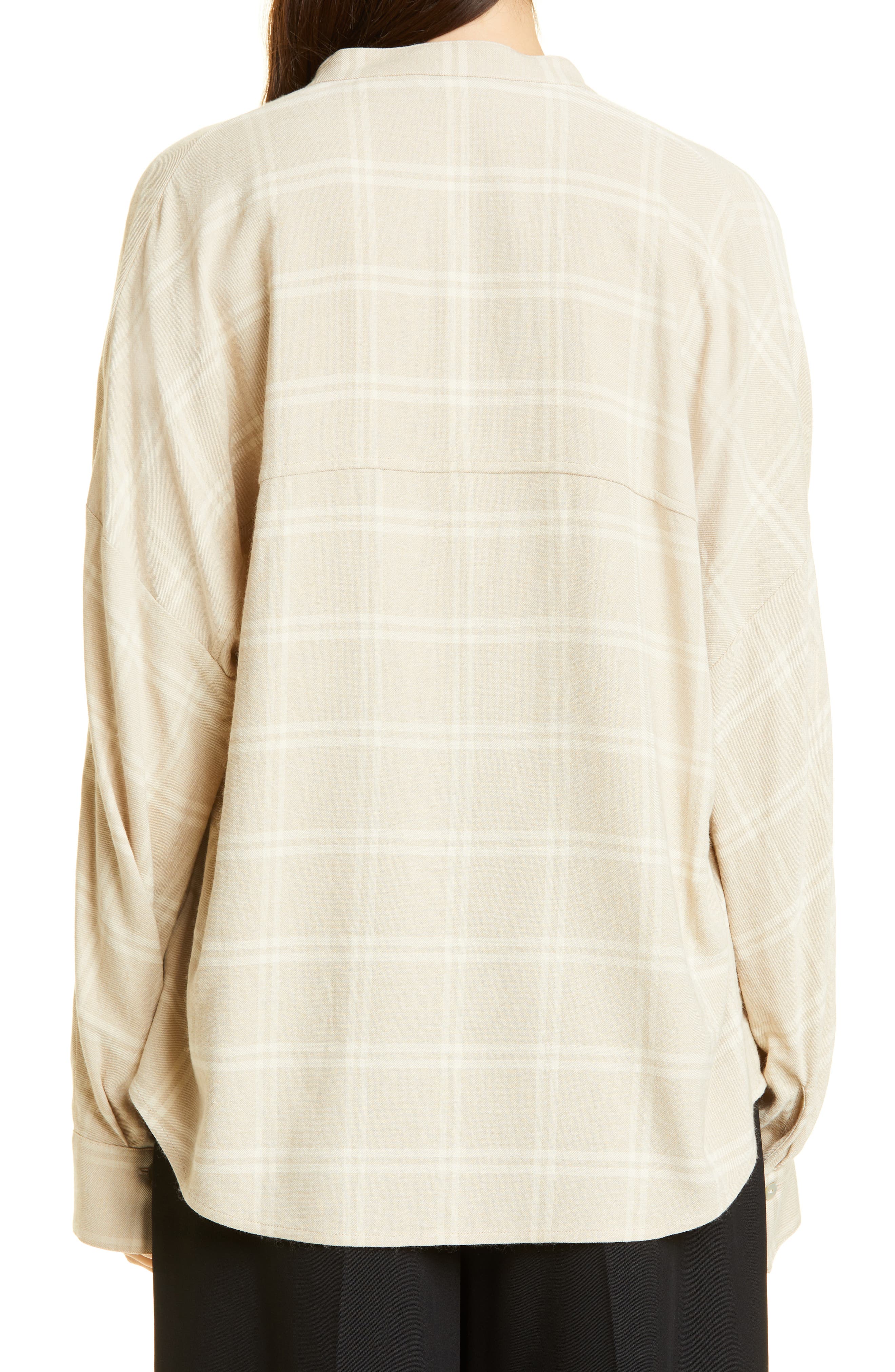 Shadow Plaid Top - image 2