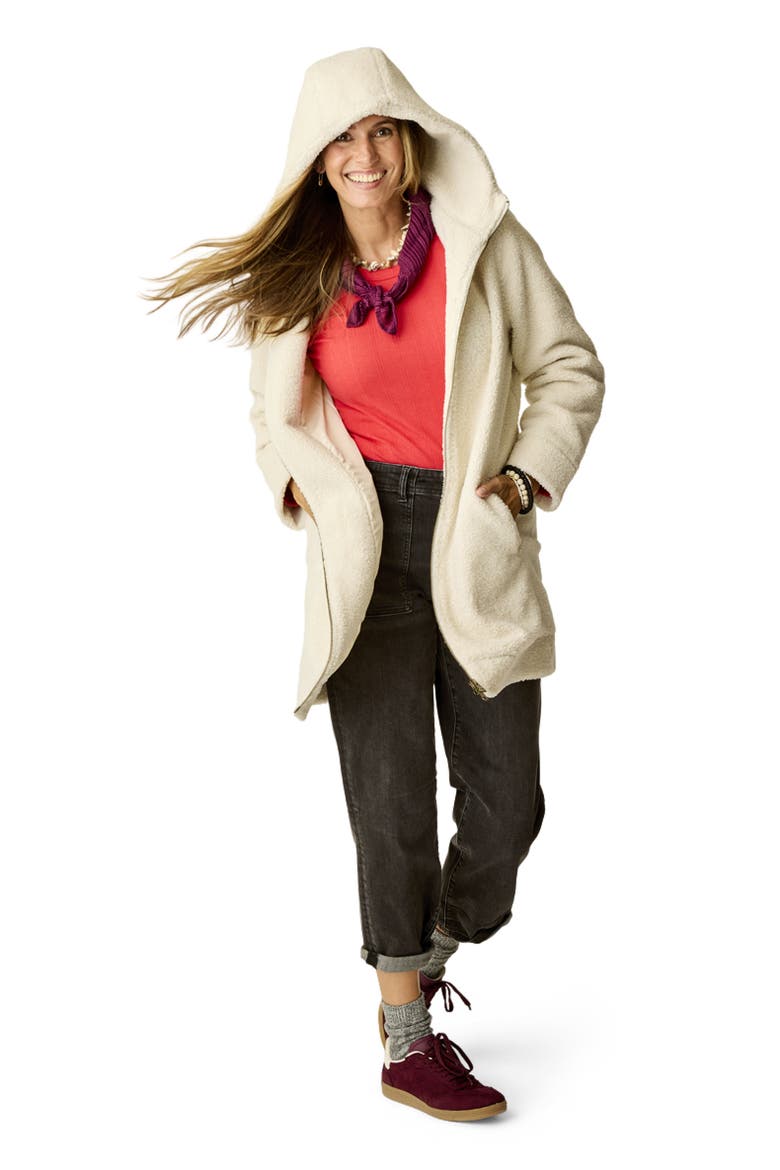 Indy Boucle Jacket, Main, color, Birch