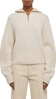 Helmut Lang Balaclava Quarter Zip Hoodie