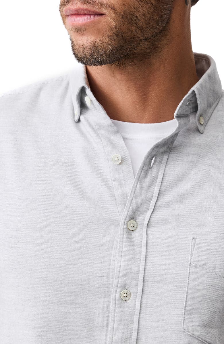 Rodd & Gunn Barrhill Sports Fit Button-Down Shirt, Alternate, color, Silver