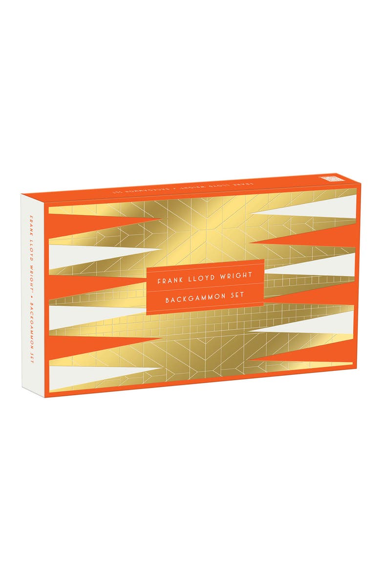 Frank Lloyd Wright Backgammon Set, Main, color, MULTI