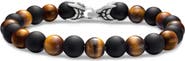 David Yurman Spiritual Beads Bracelet with Black Onyx and Tigers Eye