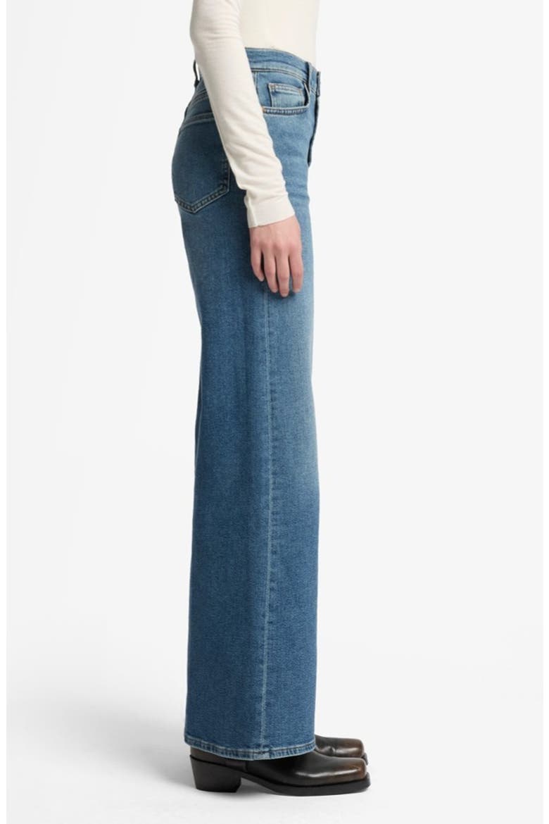 Jo Ultra High Rise Wide Leg Jeans, Alternate, color, SEA LEVEL