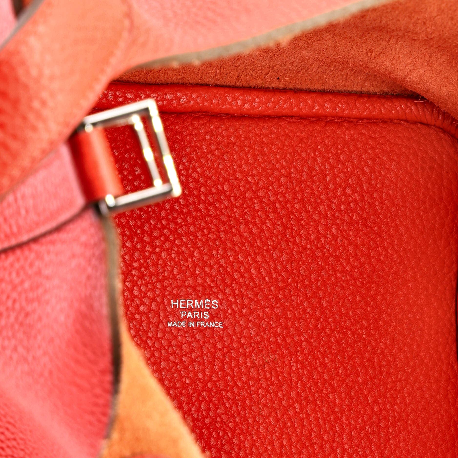 Pre-Owned Hermes Picotin Lock Bag Clemence PM, Alternate, color, Rouge Pivoine