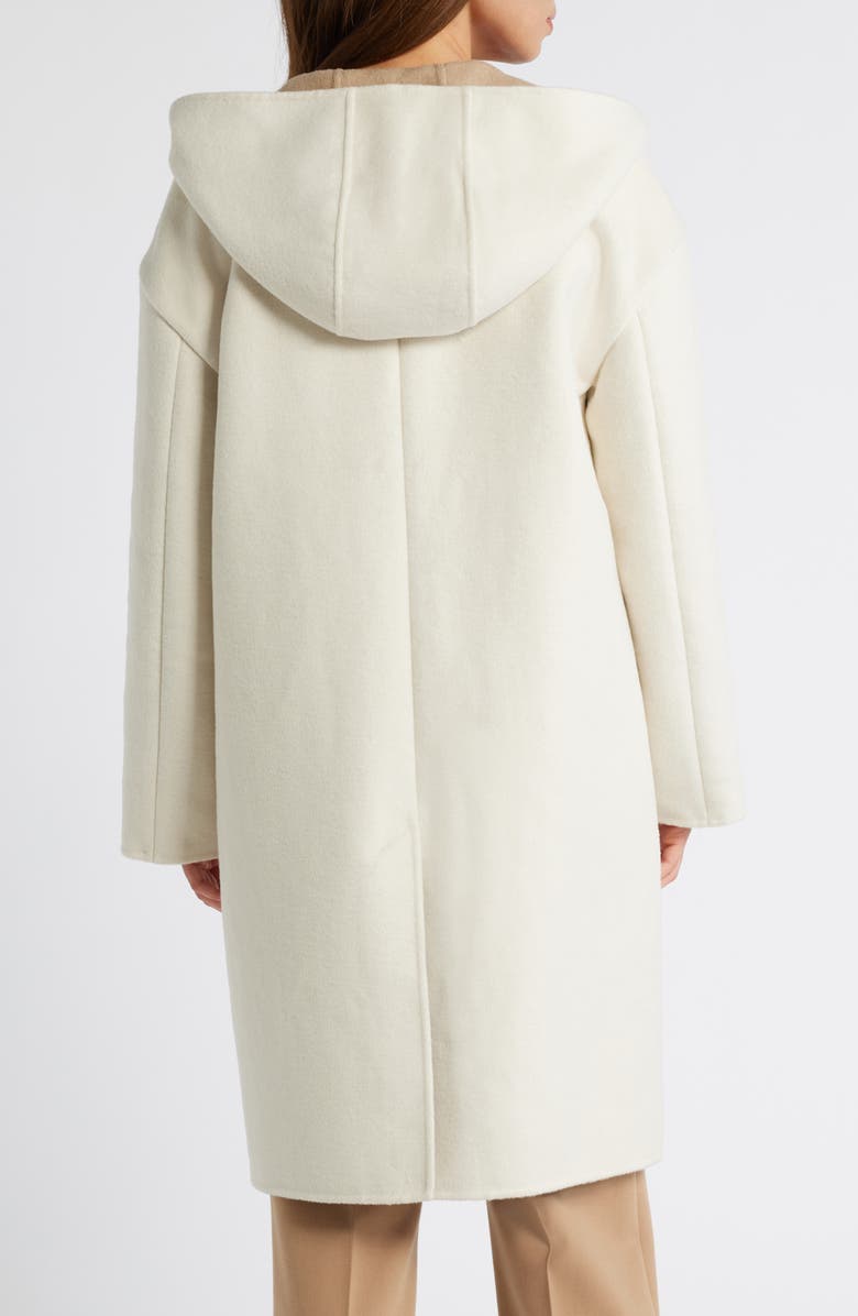 BCBGMAXAZRIA Hooded Longline Stadium Coat, Alternate, color, 