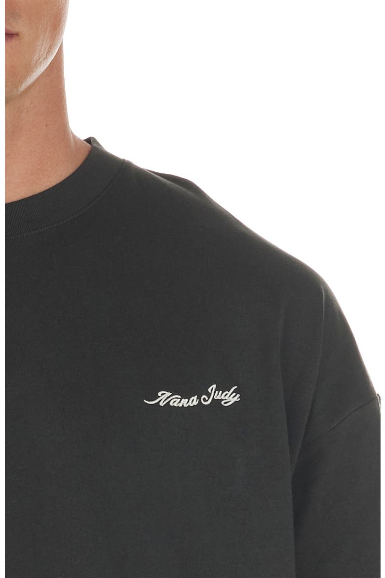 Sun Club T-Shirt, Alternate, color, charcoal