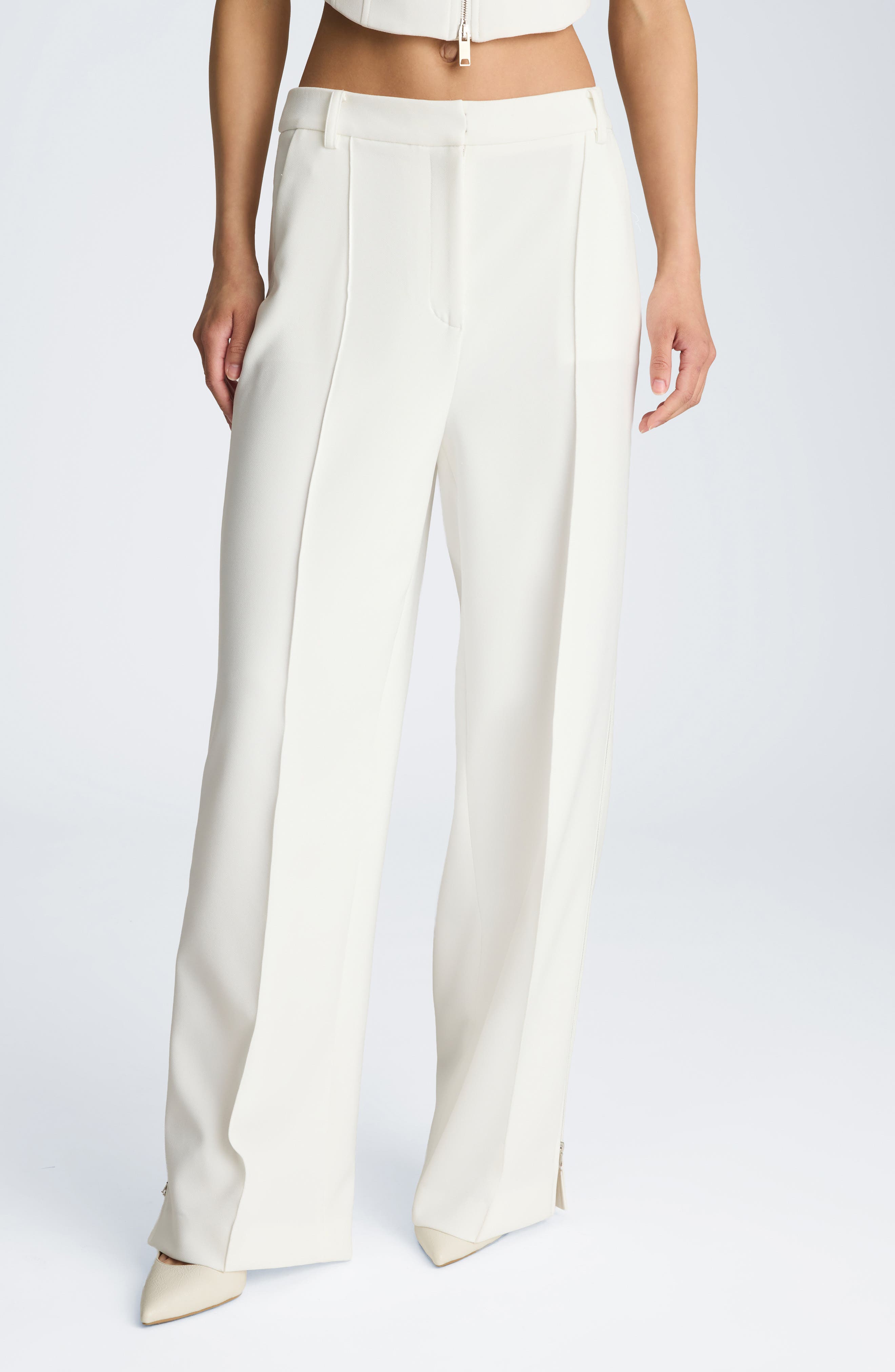 High Waist Wide Leg Pants