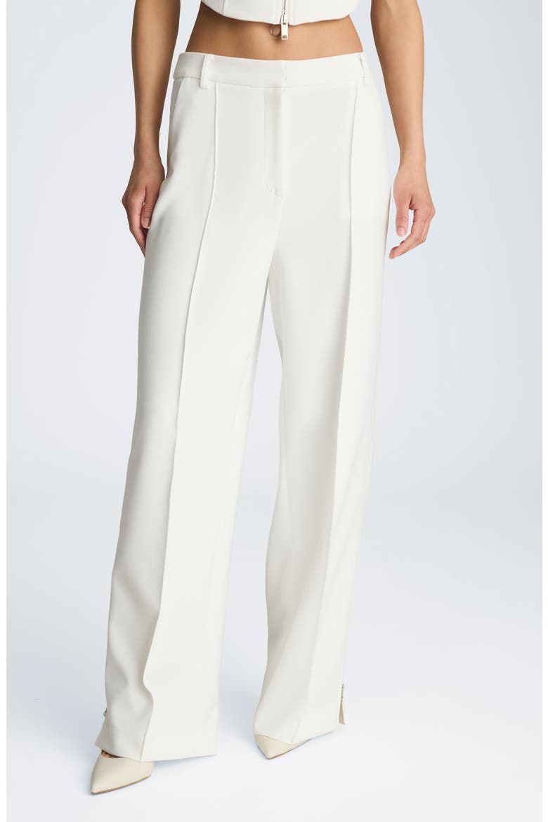 High Waist Wide Leg Pants, Main, color, PURE WHITE