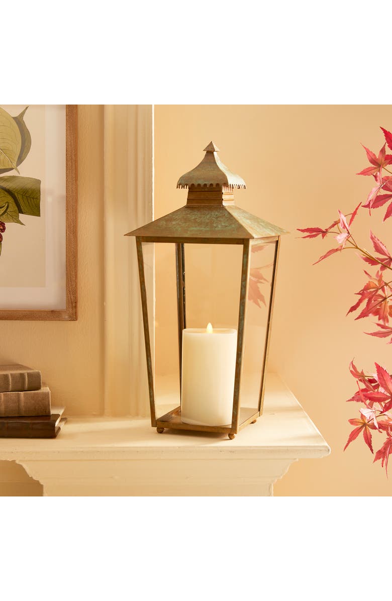 Napa Home & Garden Anders Lantern, Alternate, color, Gold