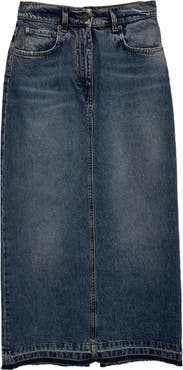 Fortela Jorgy Stone Wash Denim Skirt