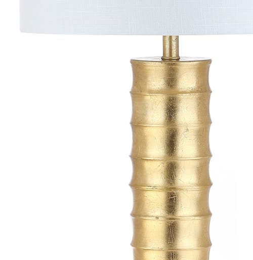 Jonathan Y Serena 63" Metal Led Floor Lamp In Gold Painting