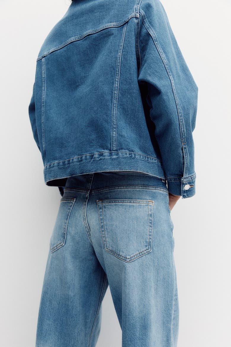 Wide Ultra High Jeans, Alternate, color, Light denim blue