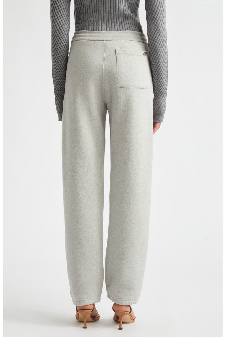 Logo Embroidered Organic Cotton Joggers, Alternate, color, GREY MARL