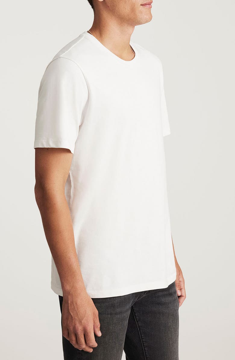 Mavi Jeans Cotton Crewneck T-Shirt, Alternate, color, Antique White