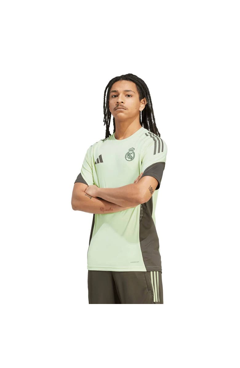 adidas Men's adidas  Green Real Madrid 2025/26 AEROREADY Training Jersey, Main, color, Green