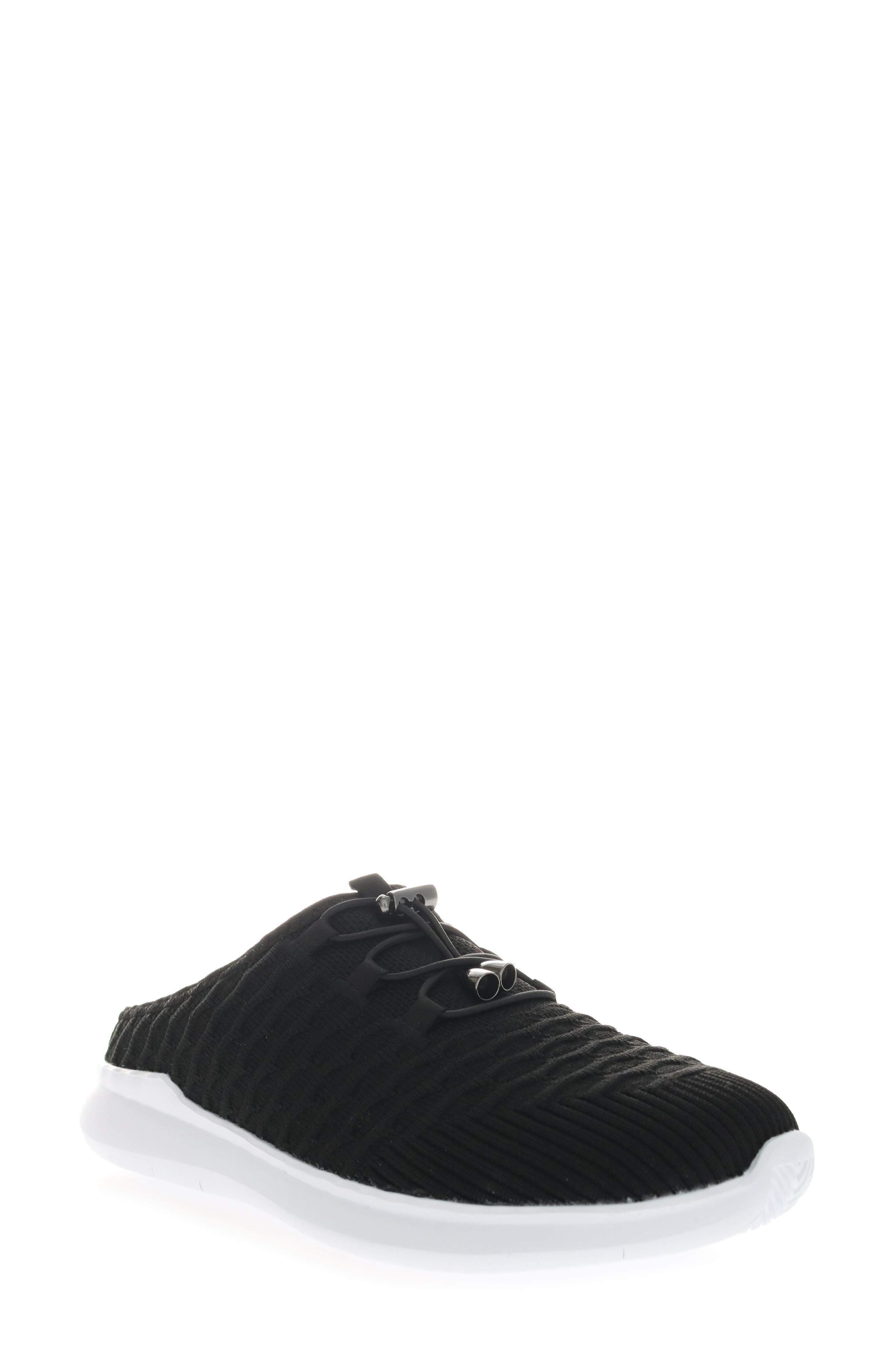 Propét Travelbound Slide Sneaker, Main, color, Black