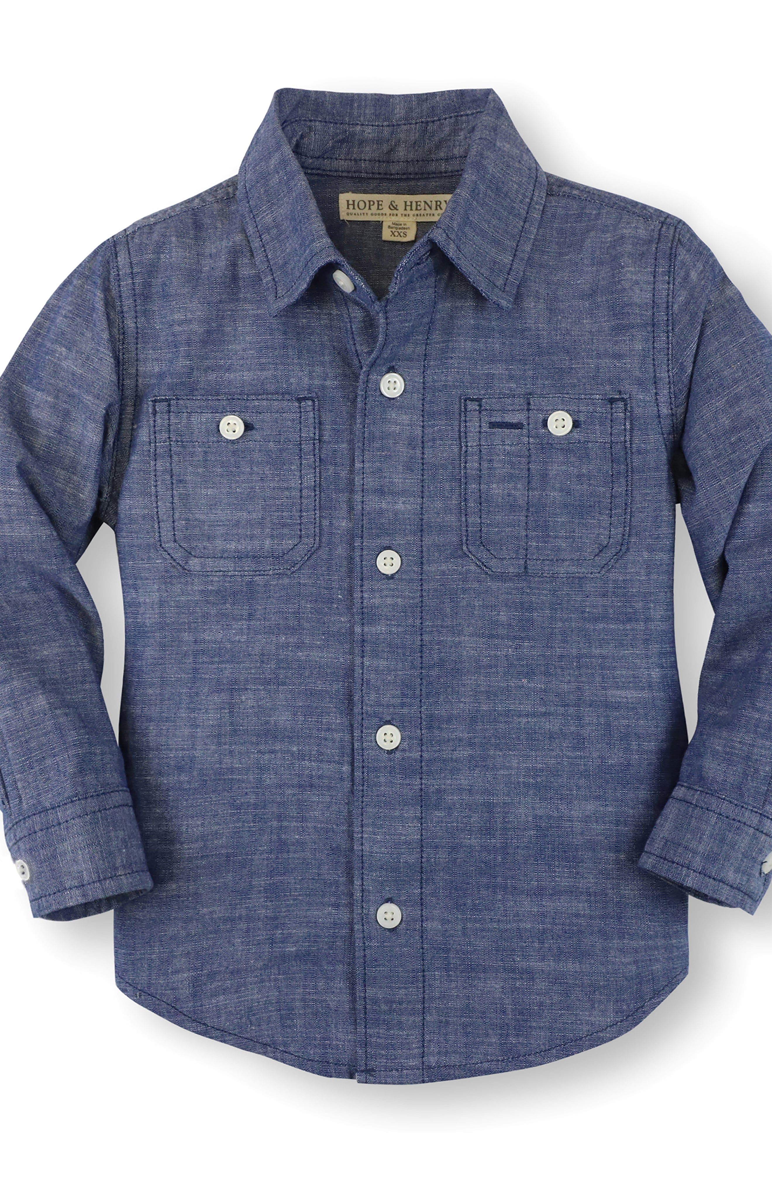 selected Blue Chambray