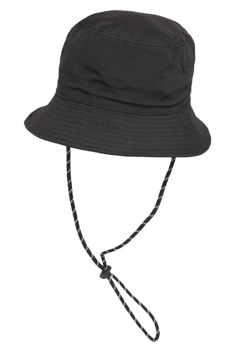 Elevated Bucket Hat, Main, color, BLACK